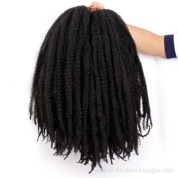 Aisi Beauty Wholesale Synthetic Soft Afro Kinky Marly Braiding Hair Extensions Crochet Hairpiece Synthetic Braiding Hair